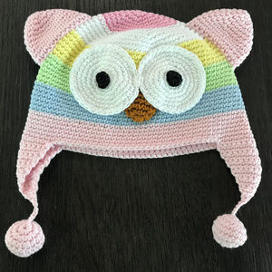 Fun Owl New Crochet Hat!!
